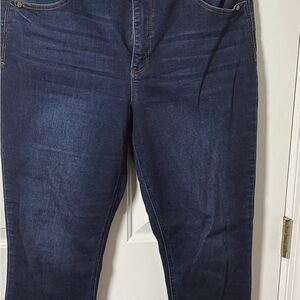 Democracy Women's Dark Blue Boot Cut Jeans